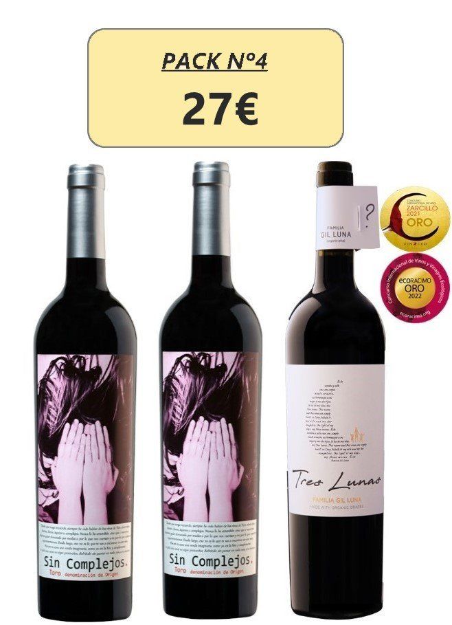 Pack nº4 vinos Bodegas Gil Luna